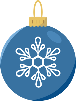 Christmas ball element design png