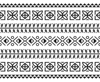 Seamless aztec ethnic tribal pattern. Background for fabric, wallpaper, card template, wrapping paper, carpet, textile, cover. ethnic style pattern vector