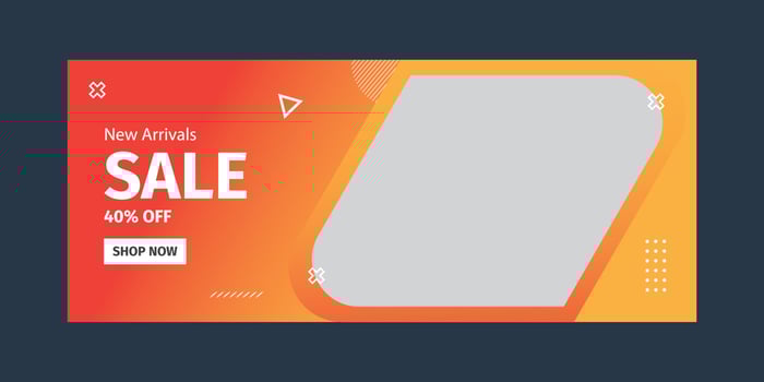 Black Friday Promotional Banners vector