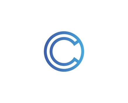 C logo design vector template