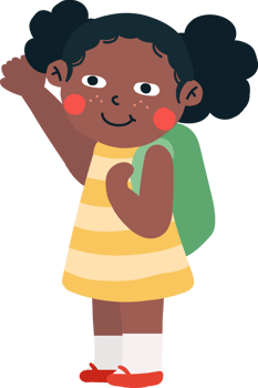 black hair girl black eyes dark skin yellow dress say hi png