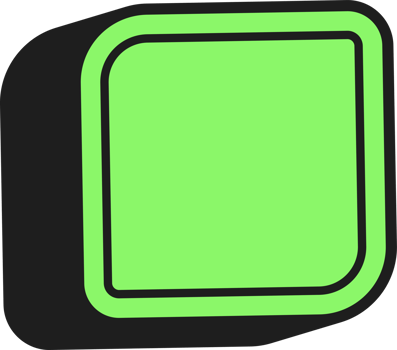 Retro 90s Frame and Asbtract Shape png