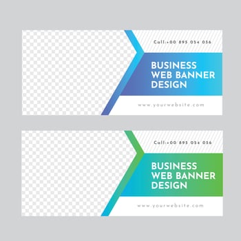 Business Corporate Web Banners vector