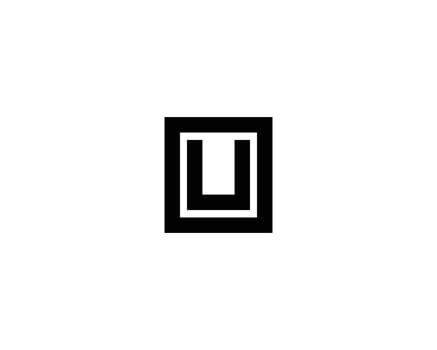 U Logo design vector template