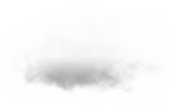 Realistic white cloud png