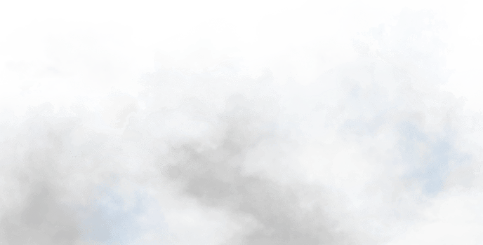 Realistic white cloud png