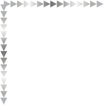 Silver Corner Border Vector Illustration