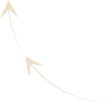 Minimal Thin Arrow Vector Illustration