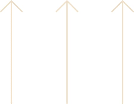 Minimal Thin Arrow Vector Illustration