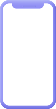 Minimalist modern blank phone illustration. png