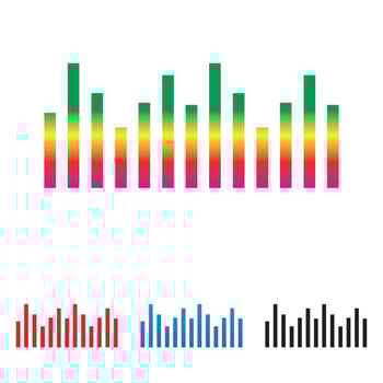 music logo icon vector design illustration template