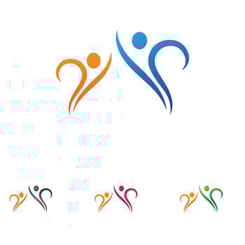 Health People Logo Vector illustration Design Template
