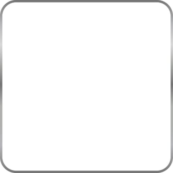 Silver Rectangle Border Frame Vector Illustration