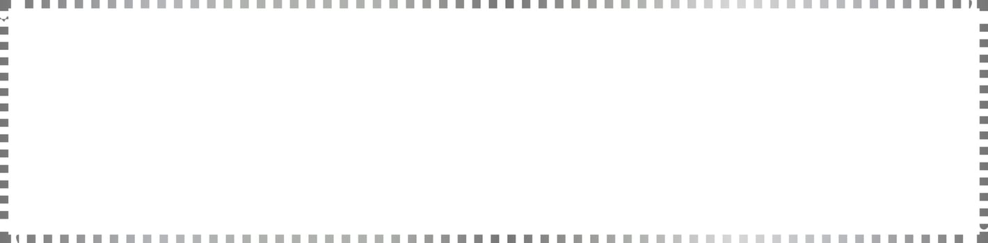 Silver Rectangle Border Frame Vector Illustration
