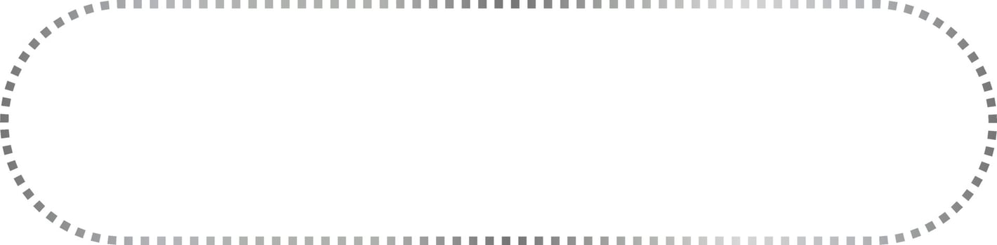 Silver Rectangle Border Frame Vector Illustration