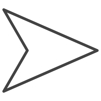 outline arrow icon png