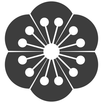 black flower icon png