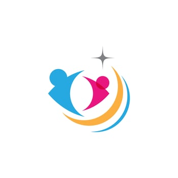 Community, network and social icon vector