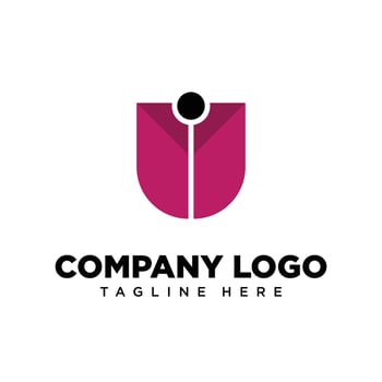 Logo design letter U suitable for company, community, personal logos, brand logos vector