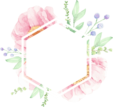 watercolor pink peony flower bouquet arrangement wreath frame png