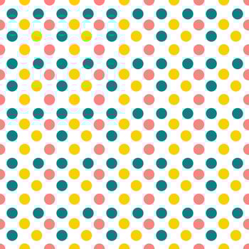 seamless pattern with circles background vector