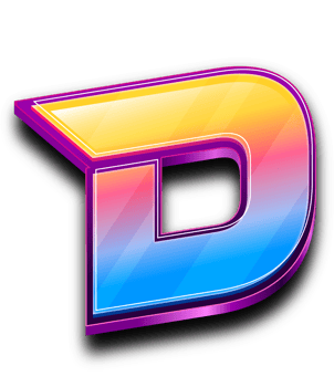 Colorfull  Modern Letter in 3D Style Text Effect png