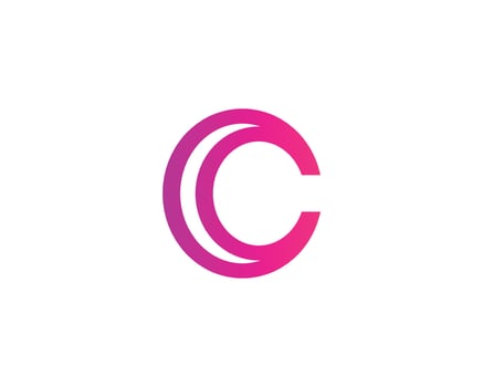 C logo design vector template