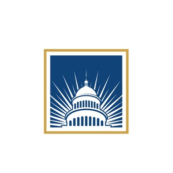 Capitol vector icon illustration