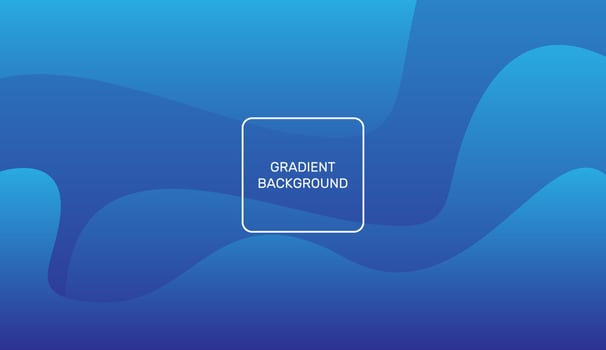 Modern blue gradient background in elegant style vector