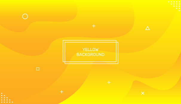 Yellow gradient background in modern style. Creative illustration for poster, brochure, landing, page, cover, ad, promotion. Eps10 vector
