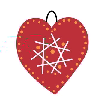 Vector illustration of Christmas Toy