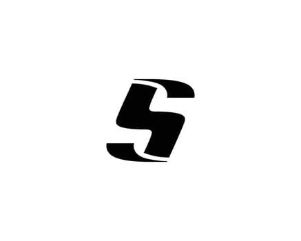 S logo design vector template