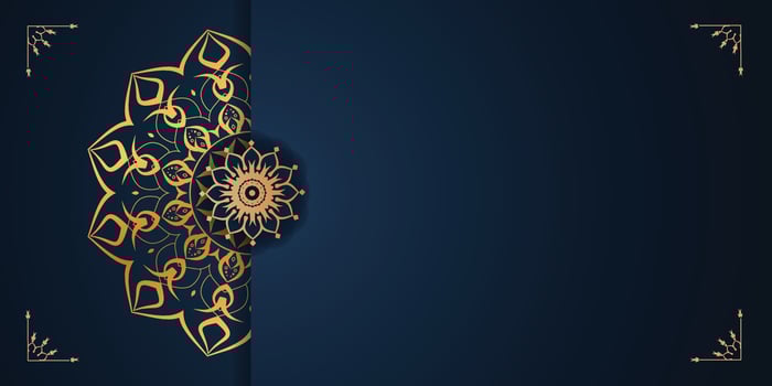 New luxury mandala, Pattern, Flower, Wedding, design vector