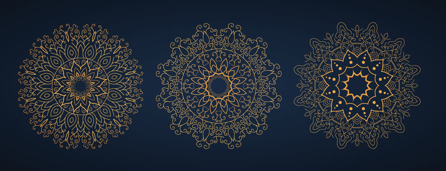 Luxury mandala golden decoration Invitation, Abstract, Card, Design, Mandala, Beauty, indian texture, ethnic design, vector