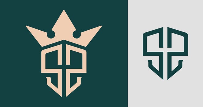 Creative Initial Letters SZ Logo Designs. vector