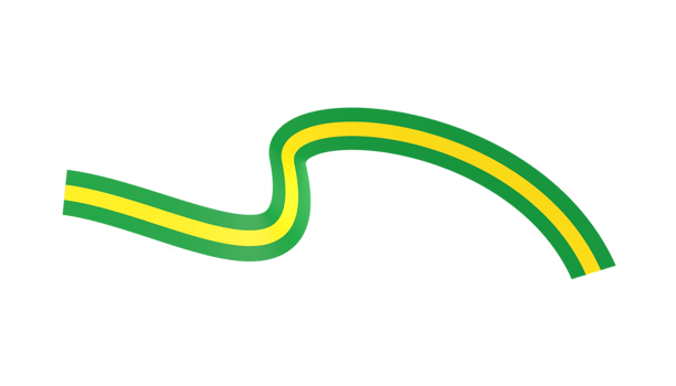 brazil flag banner ribbon png