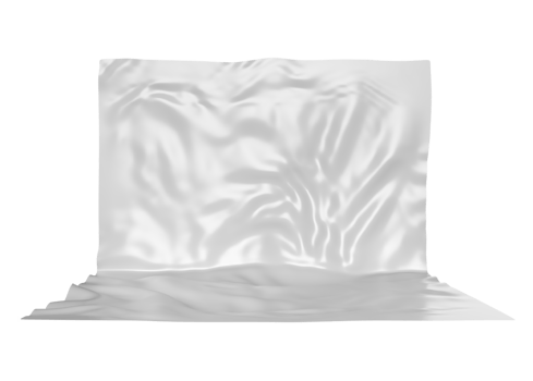 white silk or satin smooth background png