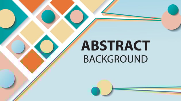 Abstract background in liquid form and circle for banner, landing page or front page vector