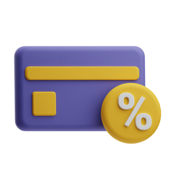 credit and loan,object shopping illustration 3d png