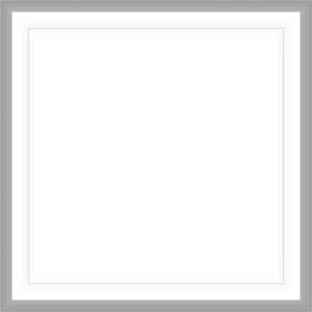 Frame on a white background. Sowed photoframe. For home decor or business. vector