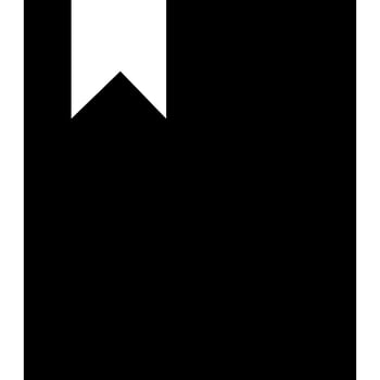 Book Bookmark Flag Important clip art icon vector