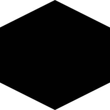 Hexagon Polygon Screw Block clip art icon vector