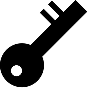 Key Password Passcode Access clip art icon vector