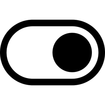 ON Botton Right Off clip art icon vector