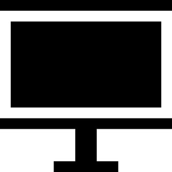Presentation Screen Keynote Powerpoint clip art icon vector