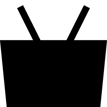 Shopping Basket Buy Retail clip art icon vector