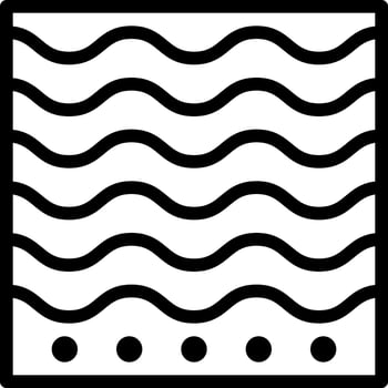 Wave Abstract Geometric Polygon Eye clip art icon vector