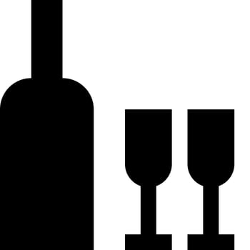 Wine Drink Alcohol Celebrate clip art icon vector