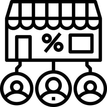 affiliate clip art icon vector