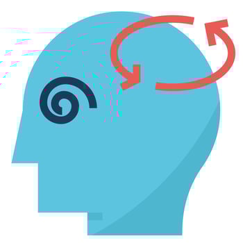 dizziness clip art icon vector